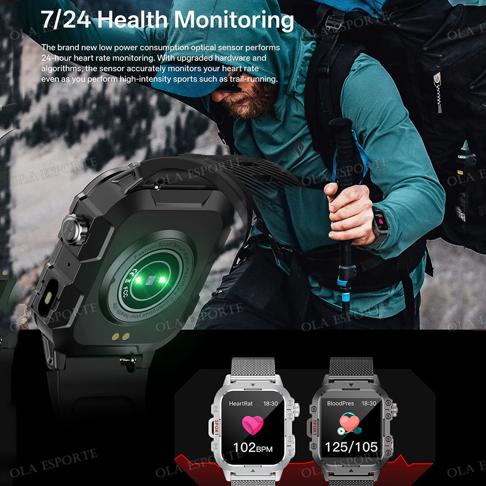 2026 New Rugged Military GPS S - Smartwatch Rugged Watches For Men review and price