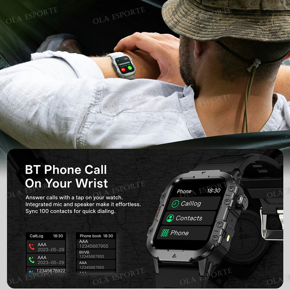 2026 New Rugged Military GPS S - Smartwatch Rugged Watches For Men review and price