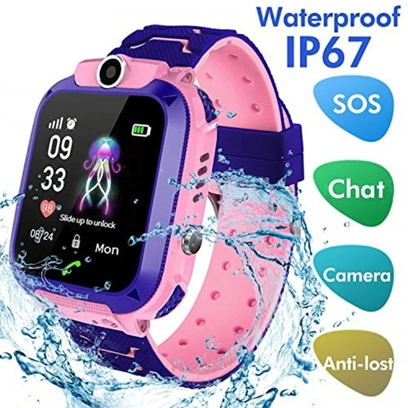 2G Kids Smart Watch SOS Call L - Smartwatch Digital Watches For Girls review and price