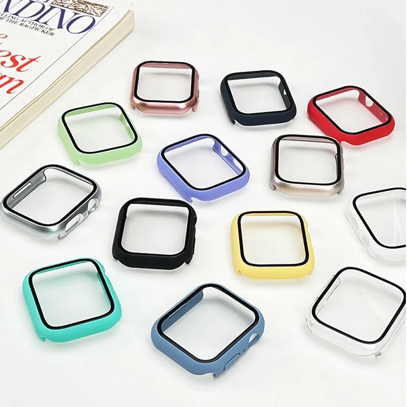 Tempered Glass+cover For Apple - Iwatch Smartwatch Series 7 review and price