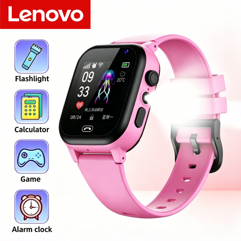 Lenovo Kids Smart Watch 4G SIM - Smartwatch Watches For Children review and price