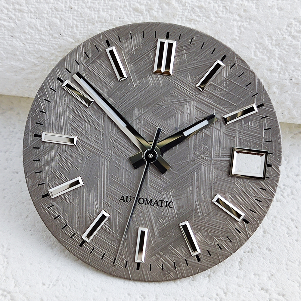 NH35 Dial 28.5mm meteorite whi - Luminous Dial Face review and price