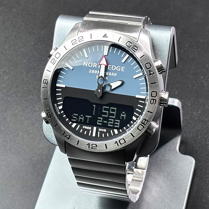 NORTH EDGE Mens Dive Watch Mil - Smartwatch Watches For Men Digital review and price
