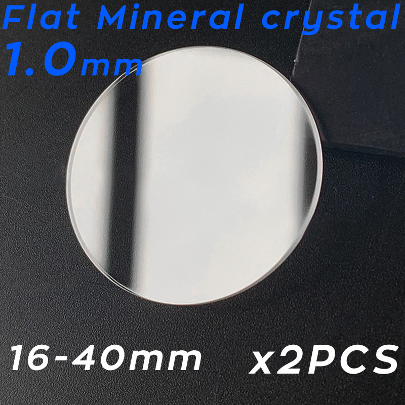 New 2PCS Thickness 1mm Flat Ro - Watch Crystal Replacement review and price