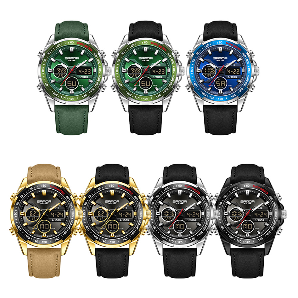 SANDA Luxury Chronograph Men W - Smartwatch Watches For Men Digital review and price