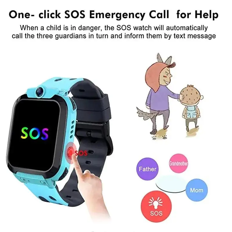 Lenovo Kids SOS GPS Location C - Smartwatch Watches For Children review and price
