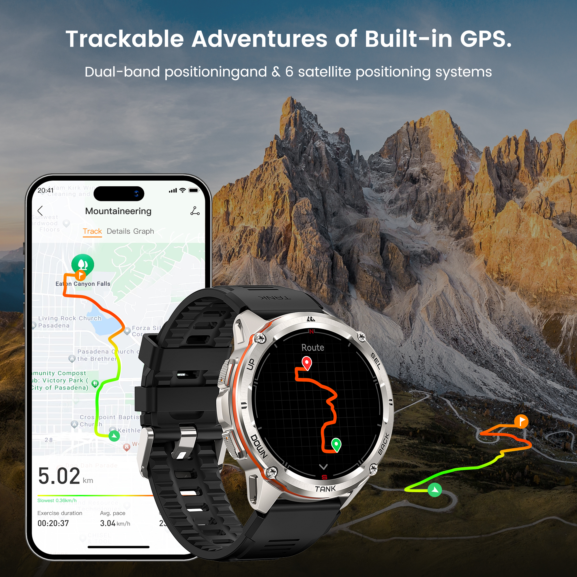 KOSPET TANK T3 Ultra Rugged GP - Smartwatch Rugged Watches For Men review and price
