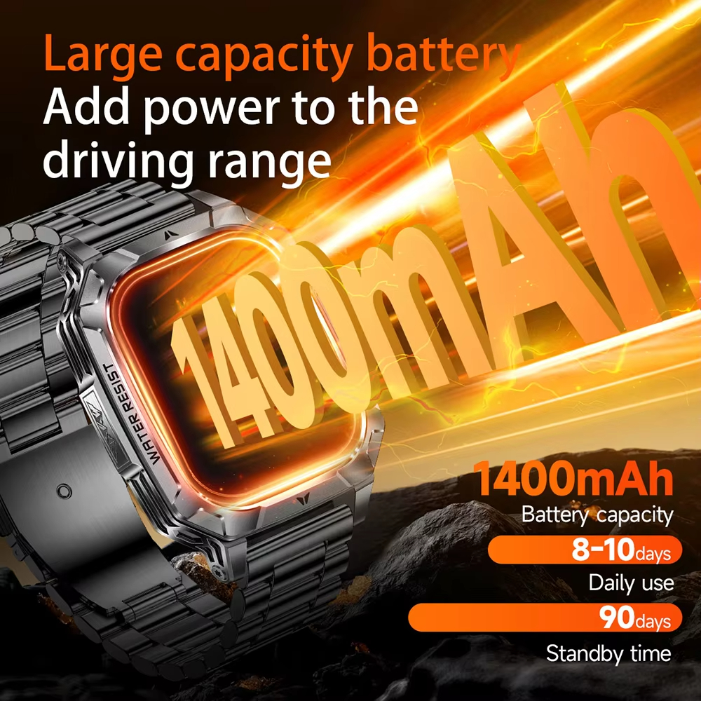 Hot Rugged Outdoor Smart Watch - Smartwatch Rugged Watches For Men review and price