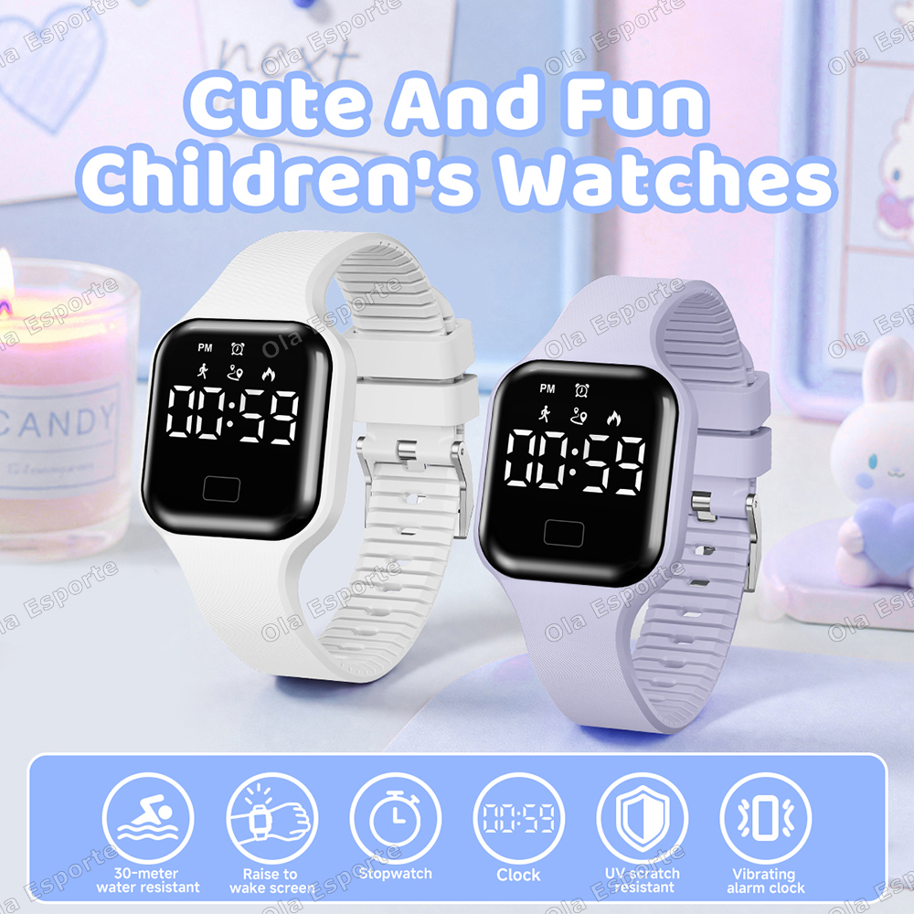 Fashion Kids Smart Watch Unise - Smartwatch Digital Watches For Girls review and price