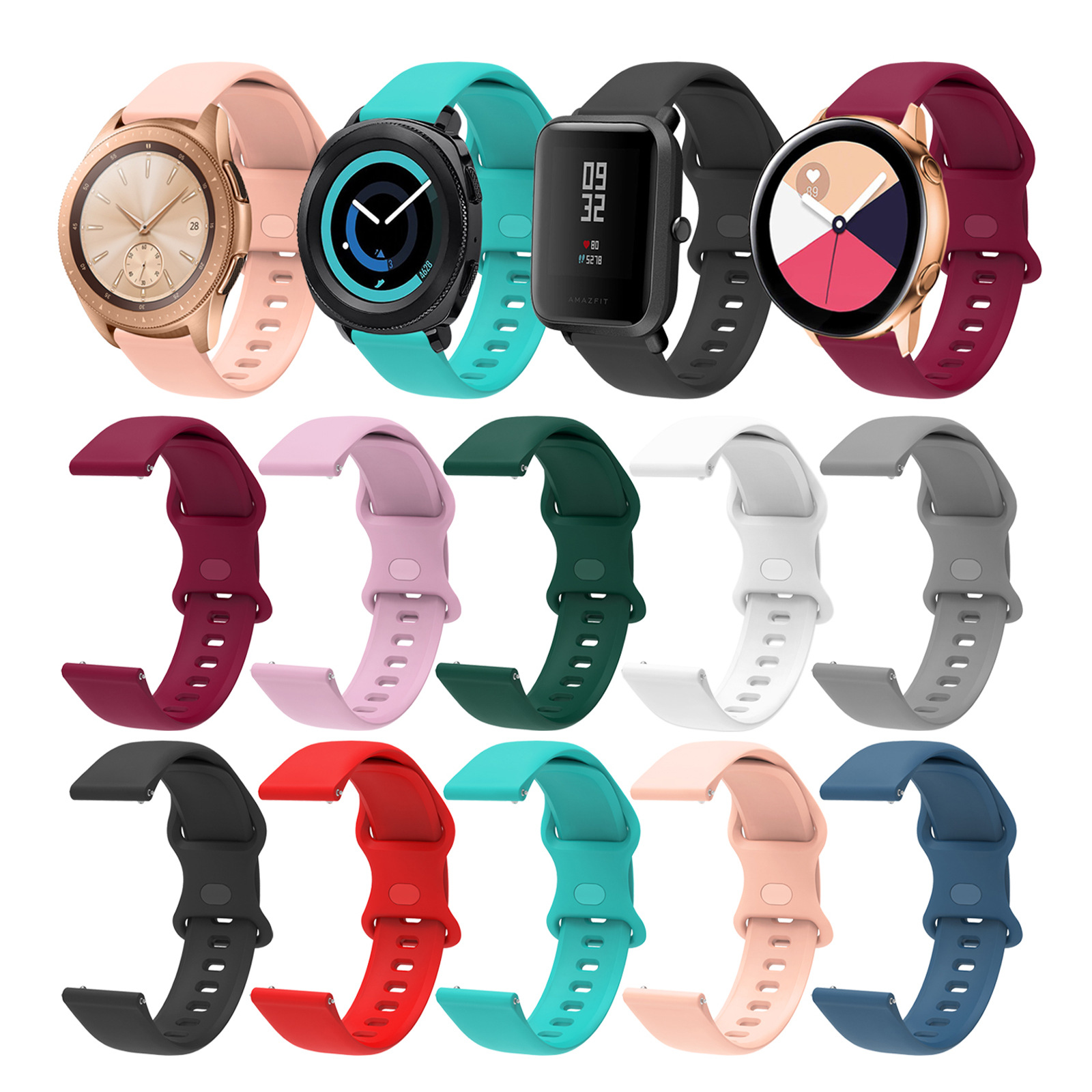 20mm 22mm Silicone wristband F - Titan Watches Smartwatch review and price