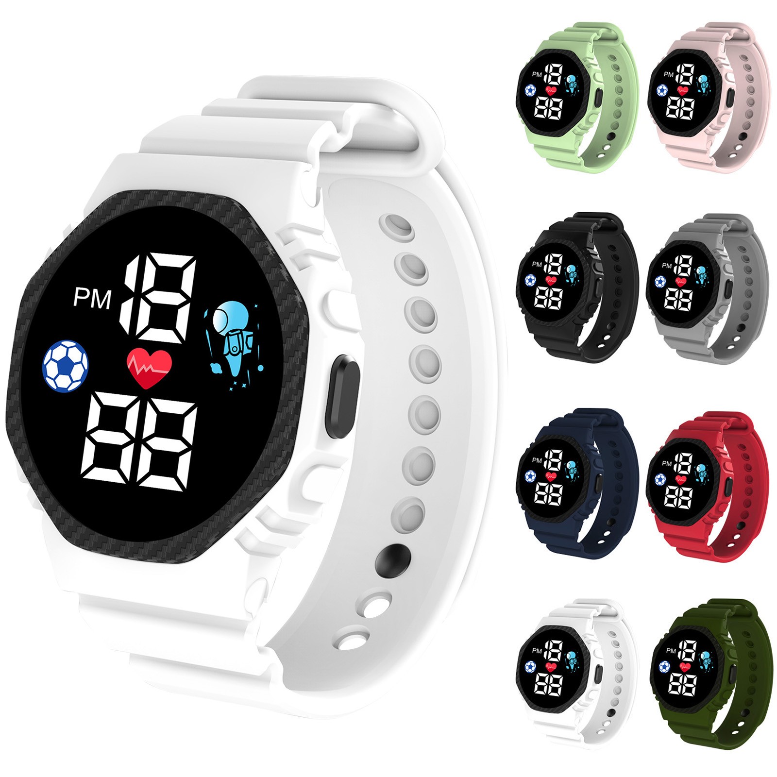 Multi-color Smart Watch For Ki - Smartwatch Digital Watches For Girls review and price