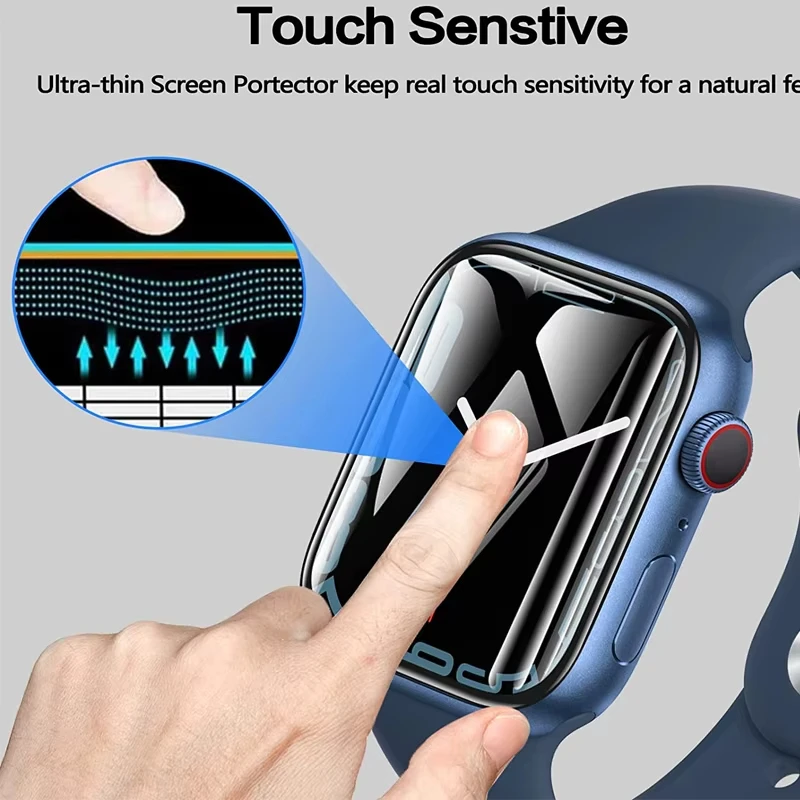 Curved Screen Protector Film F - Iwatch Smartwatch Series 7 review and price