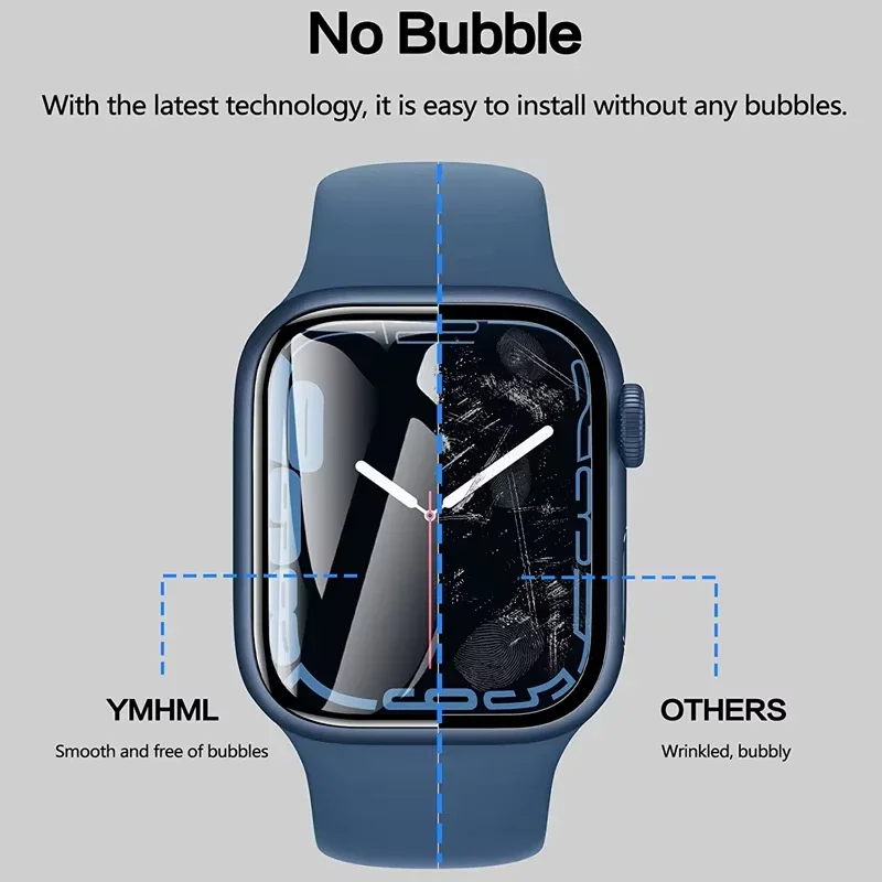 Curved Screen Protector Film F - Iwatch Smartwatch Series 7 review and price