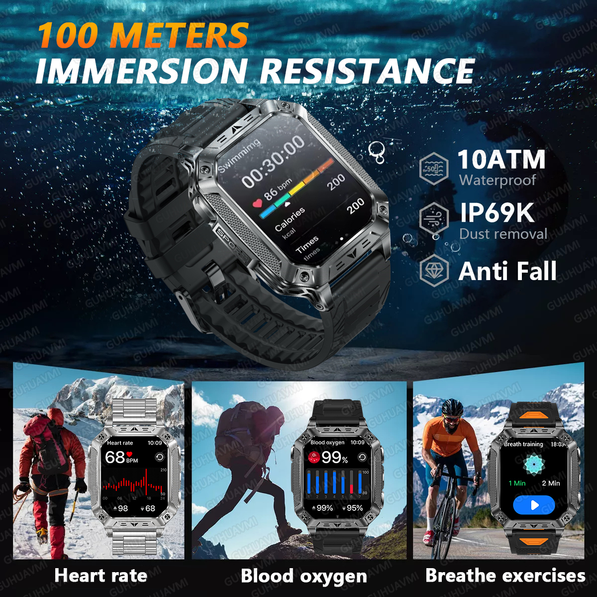TANK Ultra 2026: 1400mAh Milit - Smartwatch Rugged Watches For Men review and price