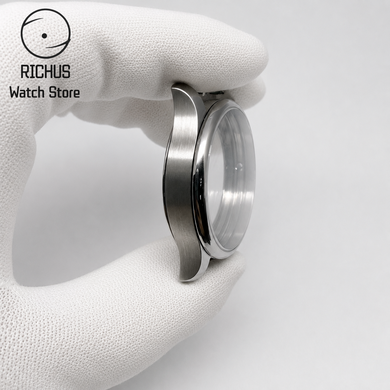 RICHUS 40.7mm Polished Stainle - Watch Crystal Replacement review and price
