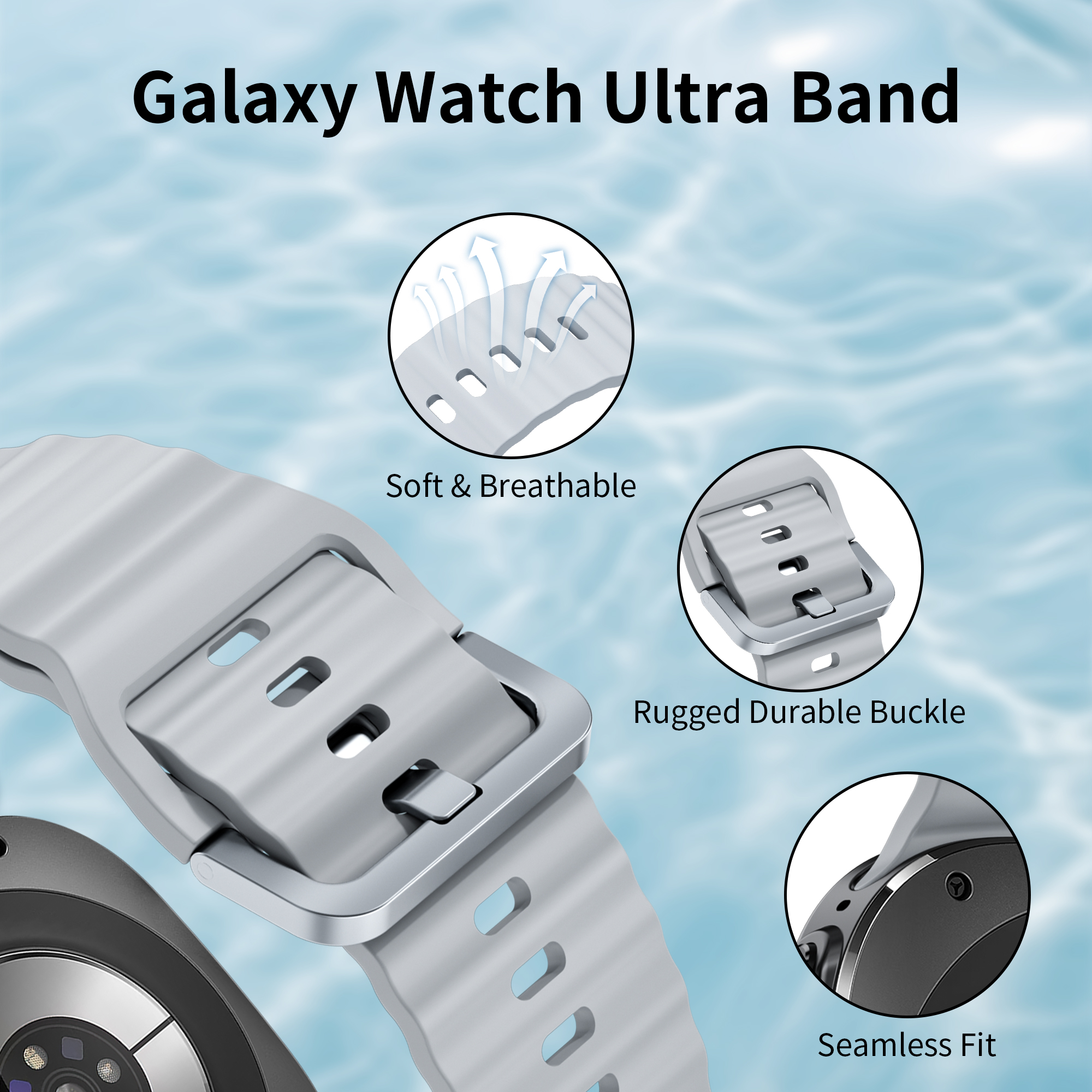 Original Strap for Samsung Gal - Smartwatch Samsung Watches For Men review and price