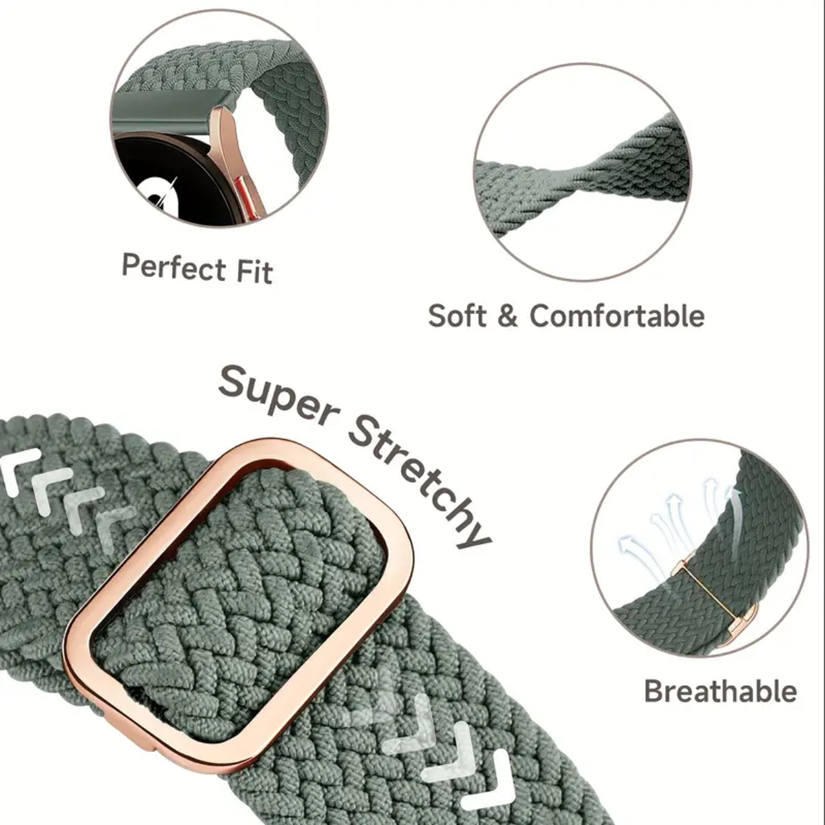 3Pcs 18/20/22mm Quick Release  - Smartwatch Samsung Watches For Men review and price
