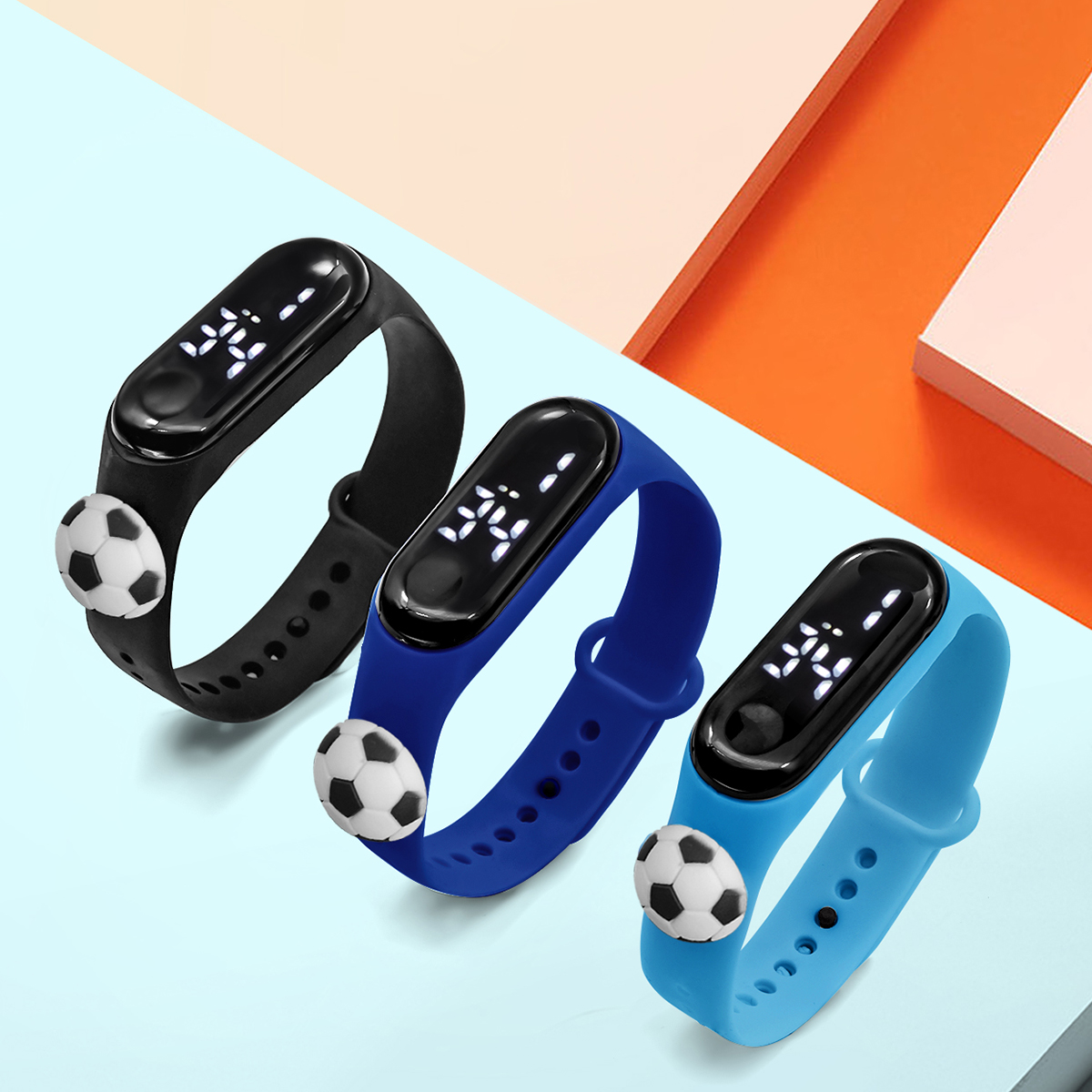 Hot Sale 3PCS Student Smartwat - Smartwatch Digital Watches For Girls review and price