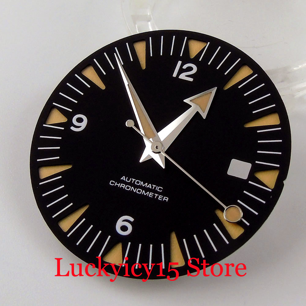 31mm Sandwich Dark Blue Black  - Luminous Dial Face review and price