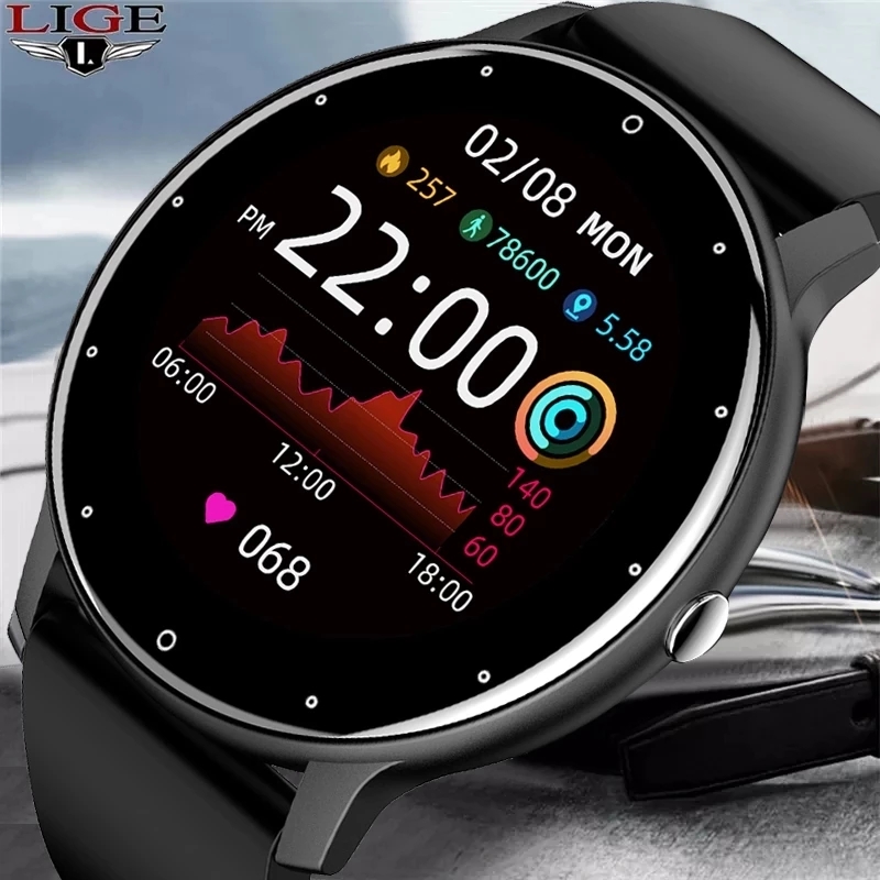 LIGE 2025 New Smart Watch Men  - Smartwatch Watches For Men Digital review and price