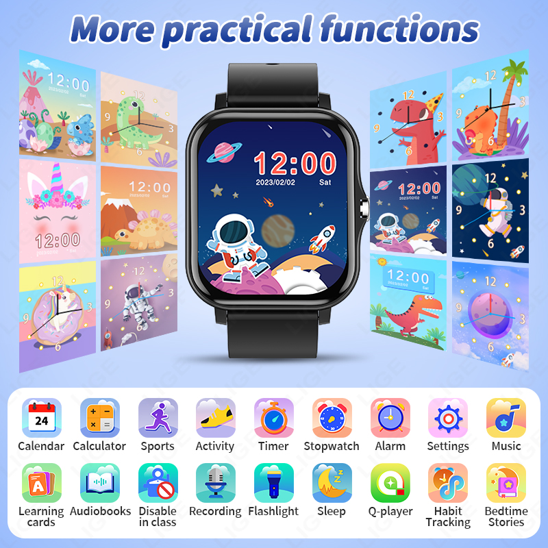 LIGE 2025 Audiobook Children S - Smartwatch Digital Watches For Girls review and price