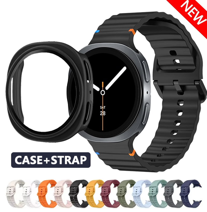 Hollow case+Official Silicone  - Smartwatch Samsung Watches For Men review and price