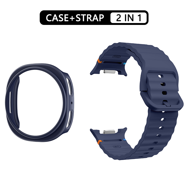 Hollow case+Official Silicone  - Smartwatch Samsung Watches For Men review and price