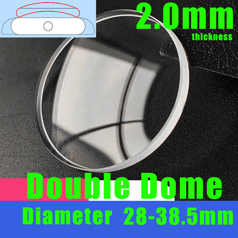 Double Dome 2.0mm Round Watch  - Watch Crystal Replacement review and price