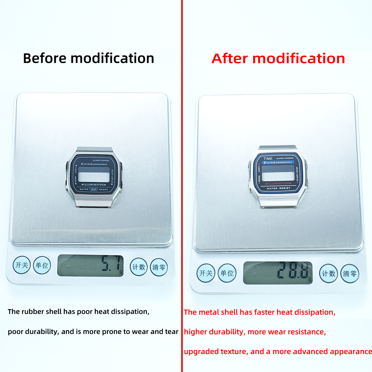 A168 Modified Metal Case for C - Watch Crystal Replacement review and price