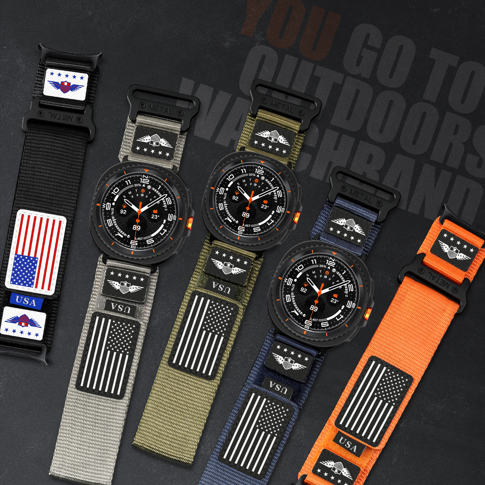 Rugged band for Samsung Galaxy - Smartwatch Rugged Watches For Men review and price