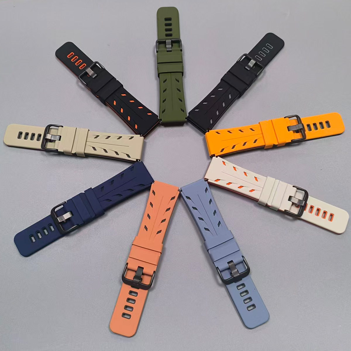 22mm Silicone Strap For POLAR  - Titan Watches Smartwatch review and price