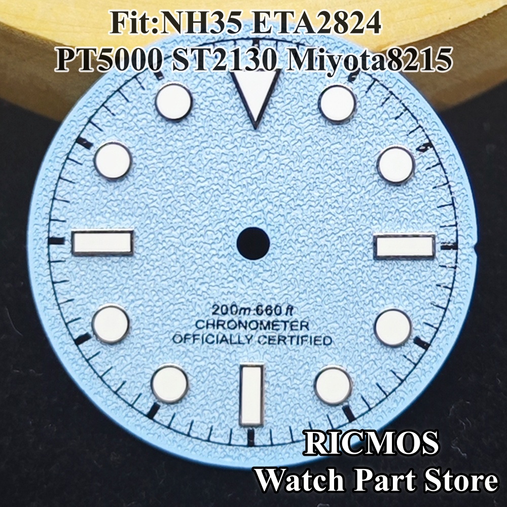 NH35 28.5mm Spark Pattern Watc - Luminous Dial Face review and price
