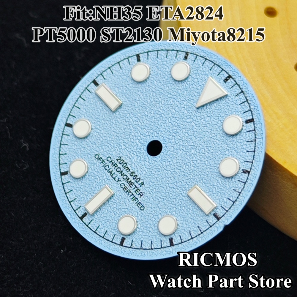 NH35 28.5mm Spark Pattern Watc - Luminous Dial Face review and price