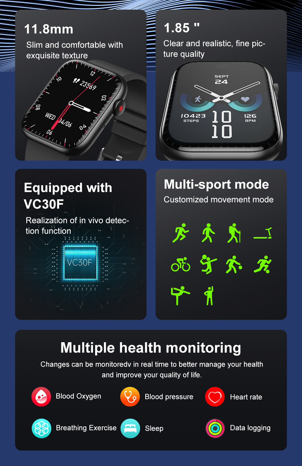 2023 Smartwatch For Women Men  - Smartwatch Digital Watches For Girls review and price