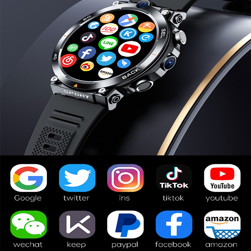 New Google Play 1.39-inch 4G N - Smartwatch Rugged Watches For Men review and price