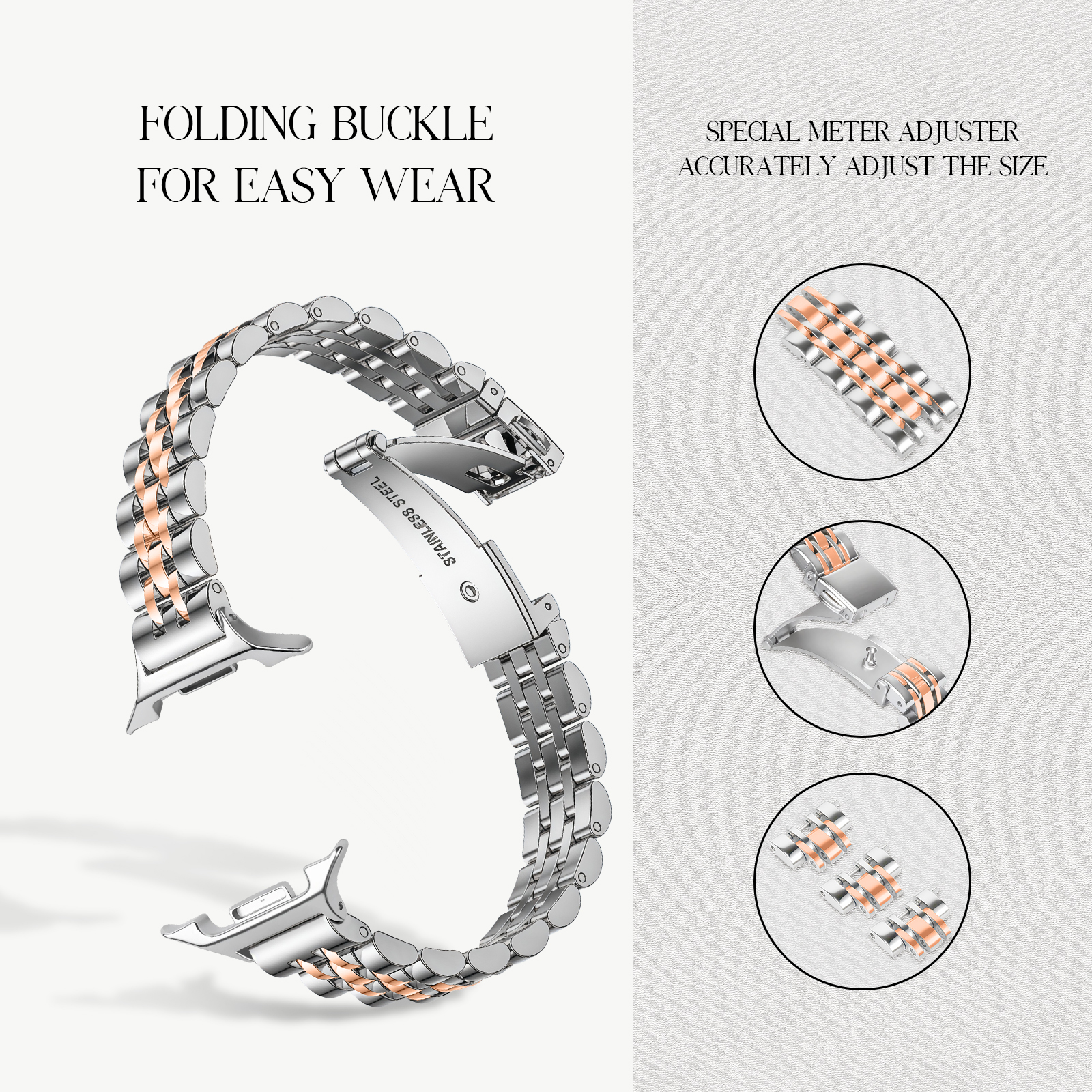 Stainless steel Straps for Sam - Smartwatch Samsung Watches For Men review and price