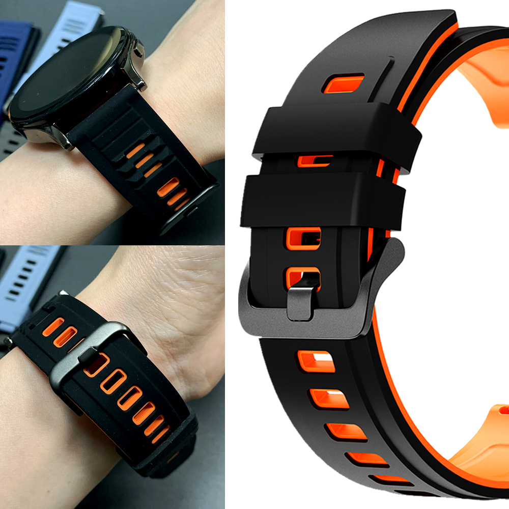 22mm Silicone Wrist Strap For  - Titan Watches Smartwatch review and price
