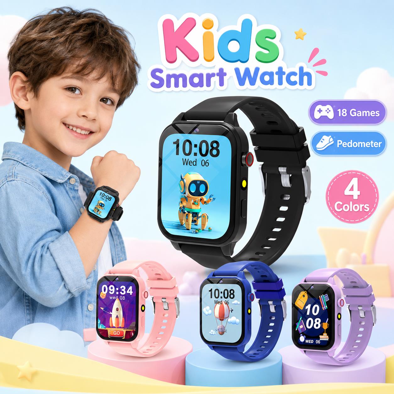 Smart Watch Games for Kids 18  - Smartwatch Digital Watches For Girls review and price
