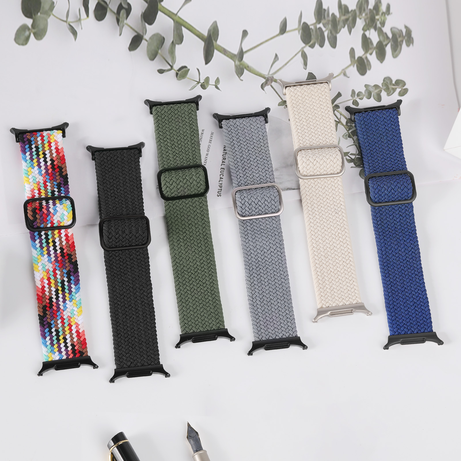 Braided loop bands for Samsung - Smartwatch Samsung Watches For Men review and price