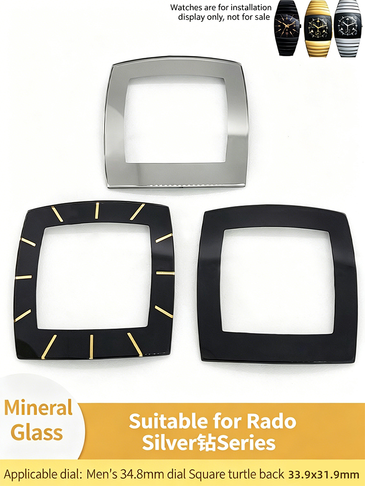 Square Domed Mineral Watch Cry - Watch Crystal Replacement review and price