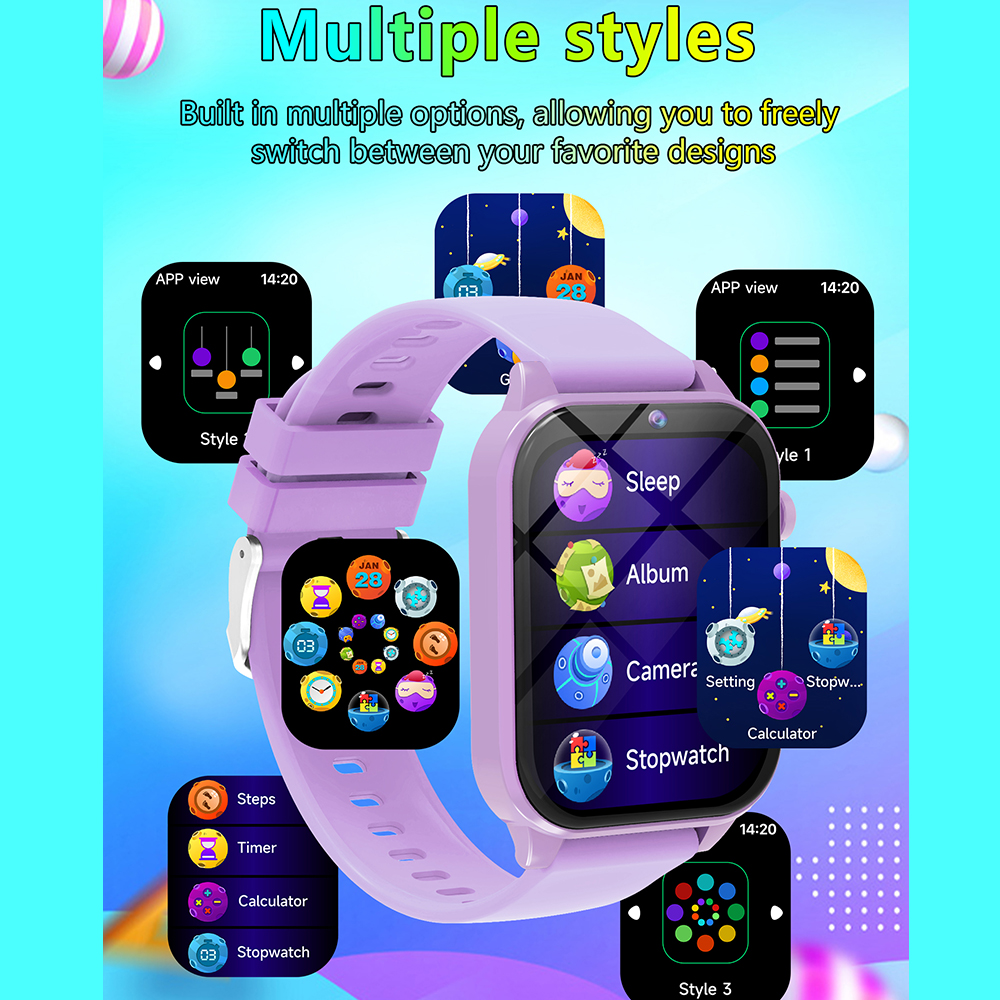 Game Smart Watch Kids 18 Fun G - Smartwatch Digital Watches For Girls review and price
