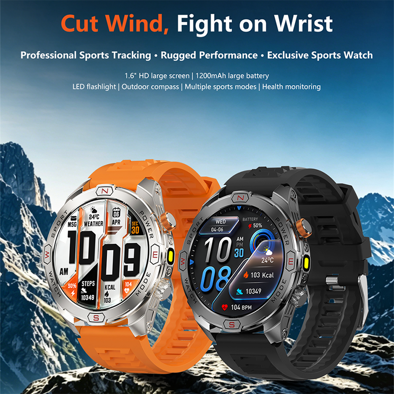2026 New Rugged Power Smart Wa - Smartwatch Rugged Watches For Men review and price