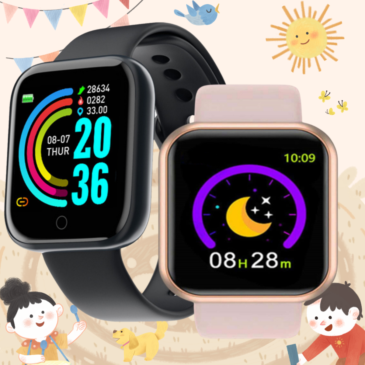 2025 New Digital Watches Smart - Smartwatch Digital Watches For Girls review and price