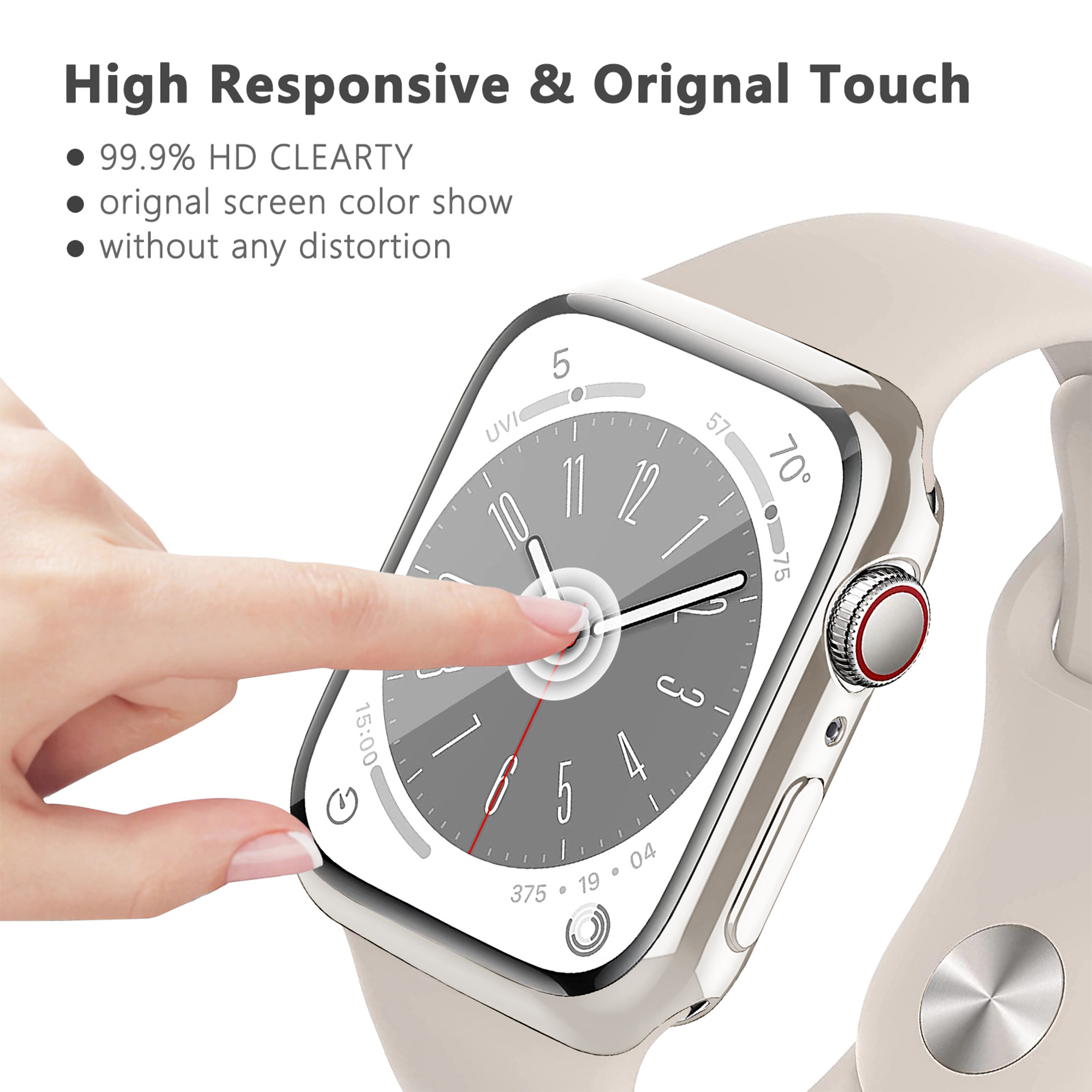 Screen Protector For Apple Wat - Iwatch Smartwatch Series 7 review and price