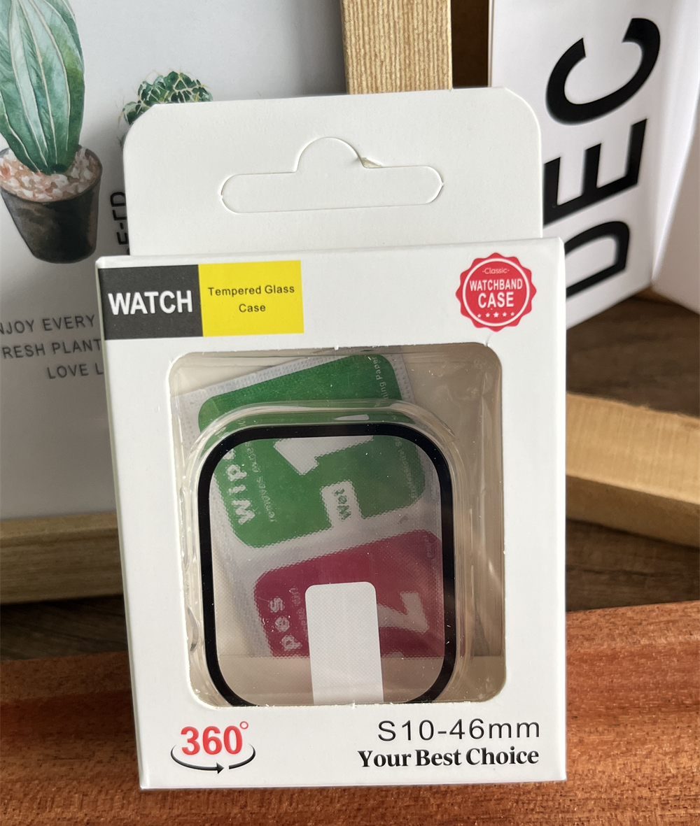 Tempered Glass+cover For Apple - Iwatch Smartwatch Series 7 review and price