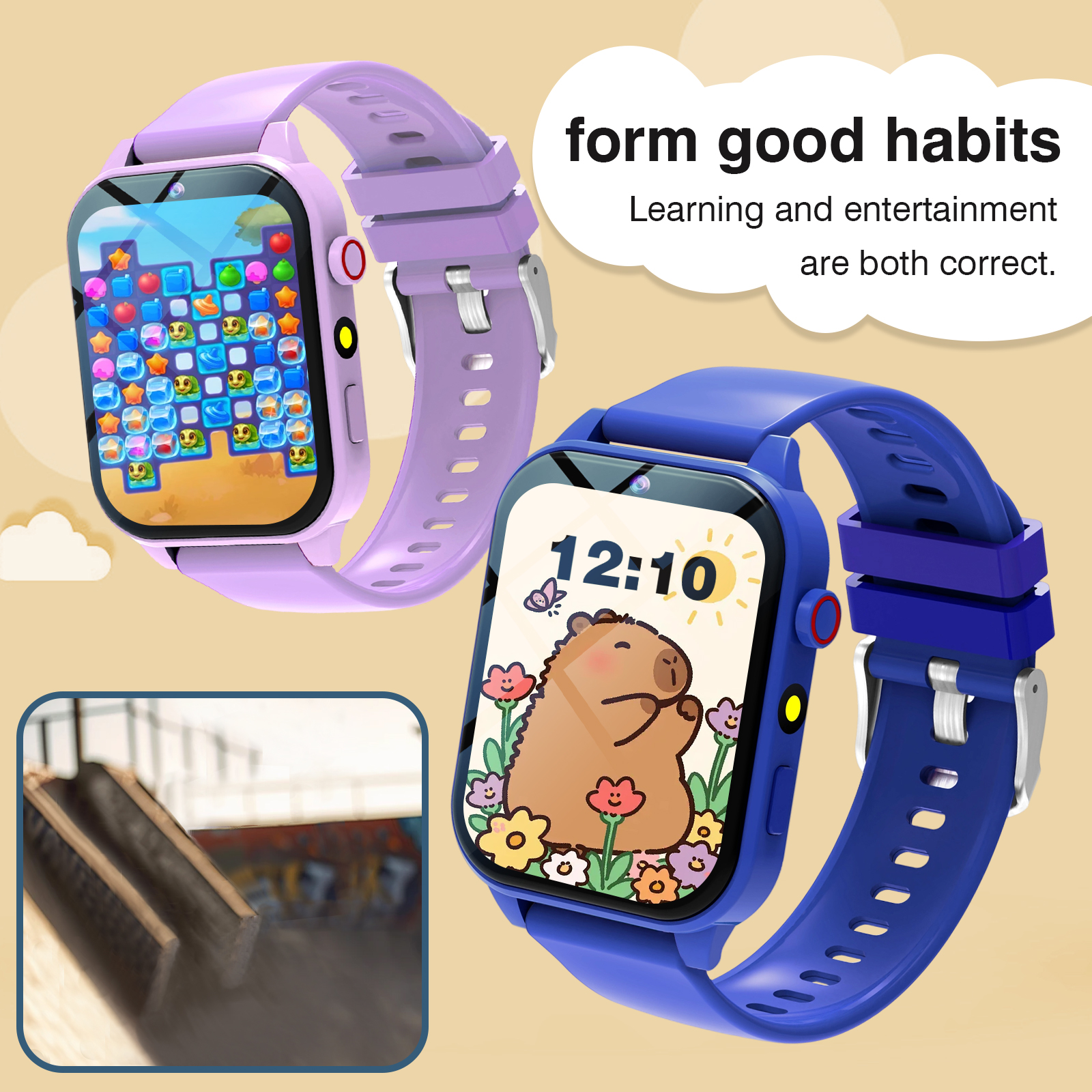 Kids′s Smart Watch 18 Games Ca - Smartwatch Watches For Children review and price