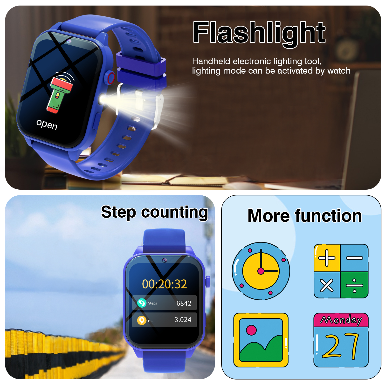 Kids′s Smart Watch 18 Games Ca - Smartwatch Watches For Children review and price