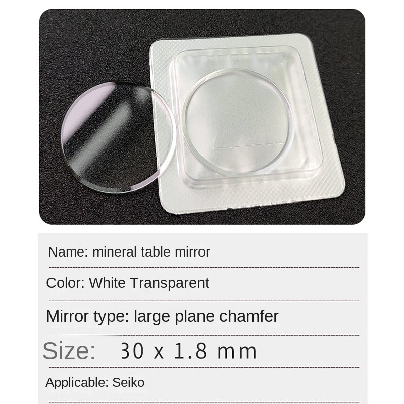 Flat Big Chamfer Thick Crystal - Watch Crystal Replacement review and price