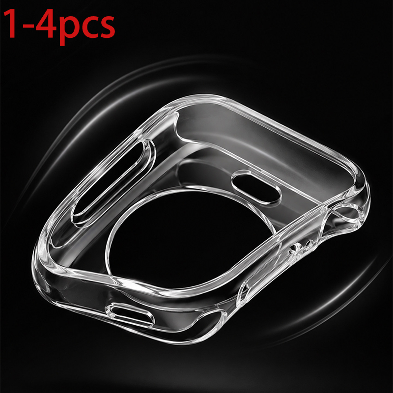 1-4pcs TPU Case For Apple Watc - Iwatch Smartwatch Series 7 review and price
