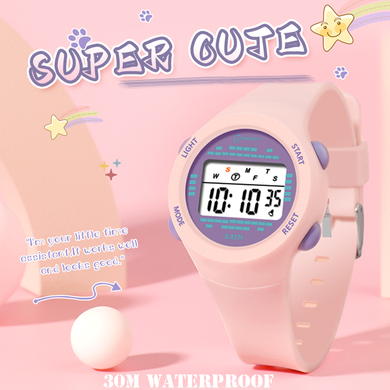 Children's Electronic Watch Gi - Smartwatch Digital Watches For Girls review and price